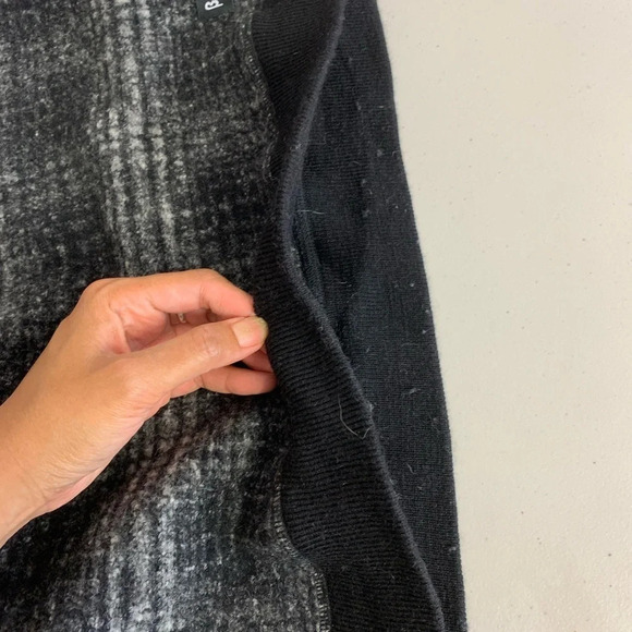 Betabrand Mens Plaid  Wool Blend Academia Crewneck Size XL A019 - Picture 11 of 13